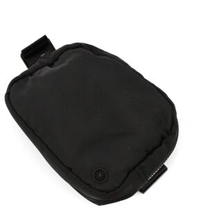 Black Gaiam belt bag